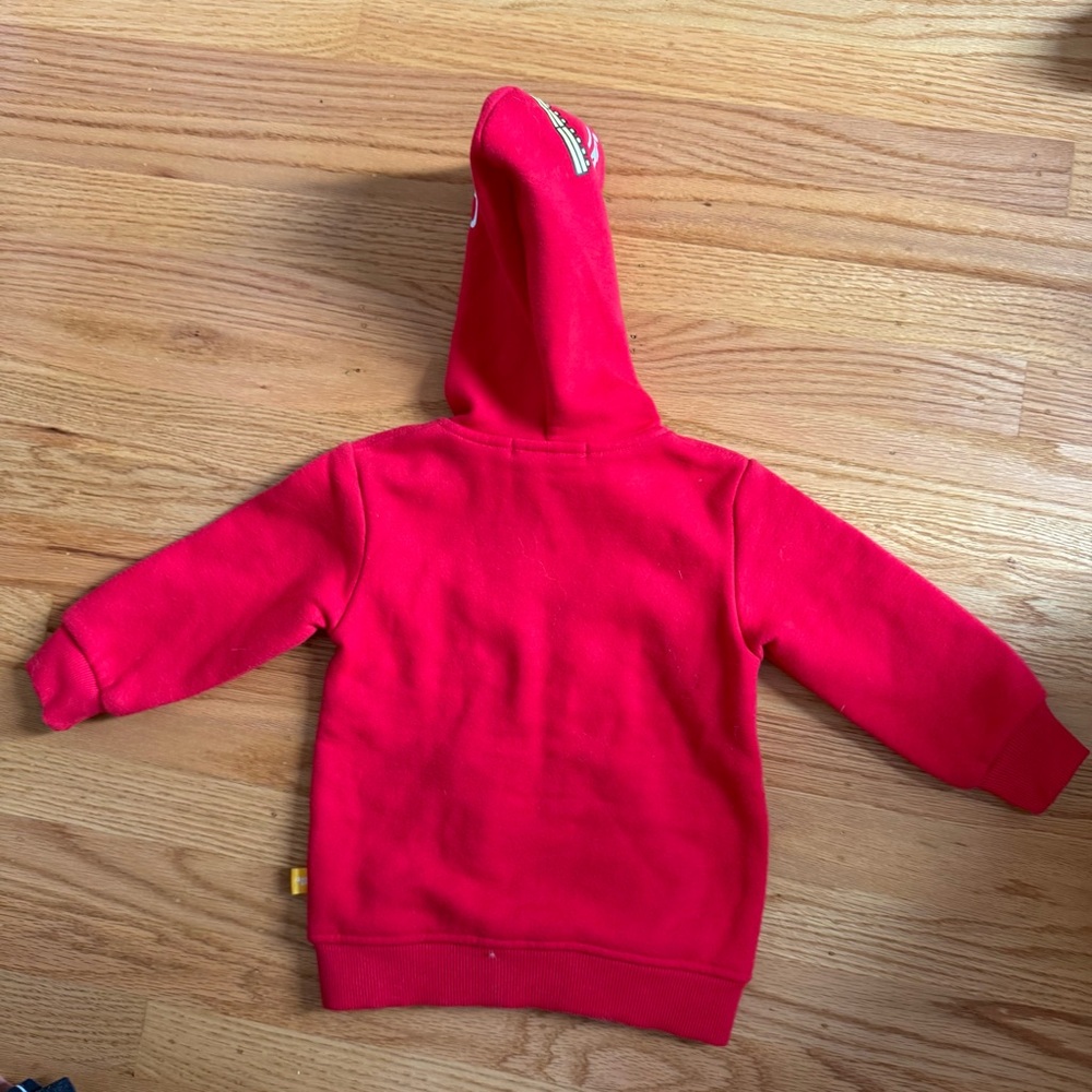 Sugarland Lego Box Unisex Kids Red Full Zip Jacket Size 85 / 2T NWT - Picture 4 of 5